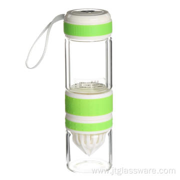 Brieftons Glass Water Bottles With Cleaning Brush